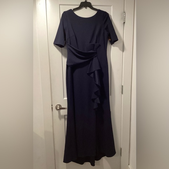 Betsy & Adam‎ Size 14 Ruffled-Front Gown - Picture 2 of 7